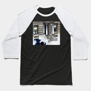 High Resolution Edward Hopper New York Pavements 1925 Baseball T-Shirt